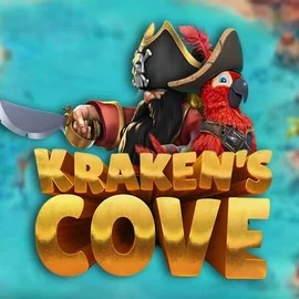 Krakens Cove slot logo by Relax Gaming at Spinit Casino