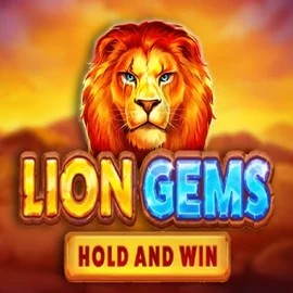 Lion Gems Hold and Win by Playson, showcased at spinits.pl – game logo